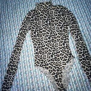 H&M Cheetah Body Suit